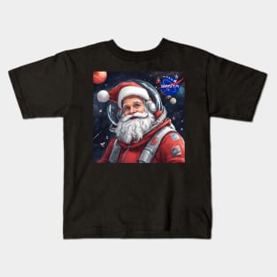 Space Santa Kids T-Shirt